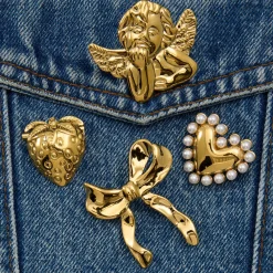 ALDO Accessories|Pins & Brooches^Valentiinna Gold/clear multi