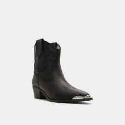 ALDO Black Boots^Valley Black