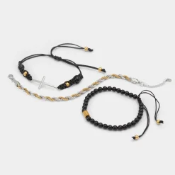 ALDO Accessories^Waoron Black/Gold Multi