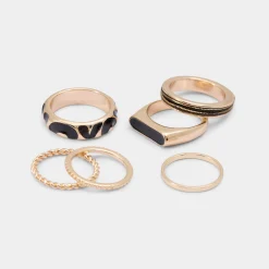 ALDO Water Resistant Jewelry|Rings^Wildora Black/gold multi