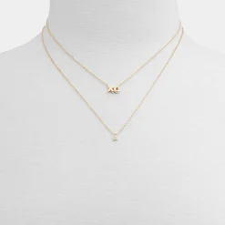 ALDO Accessories|Necklaces^Xolove Gold/Clear Multi