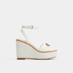 ALDO Wedge Sandals^Ybylin White