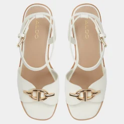 ALDO Wedge Sandals^Ybylin White