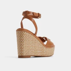 ALDO Wedge Sandals^Ybylin Medium Brown