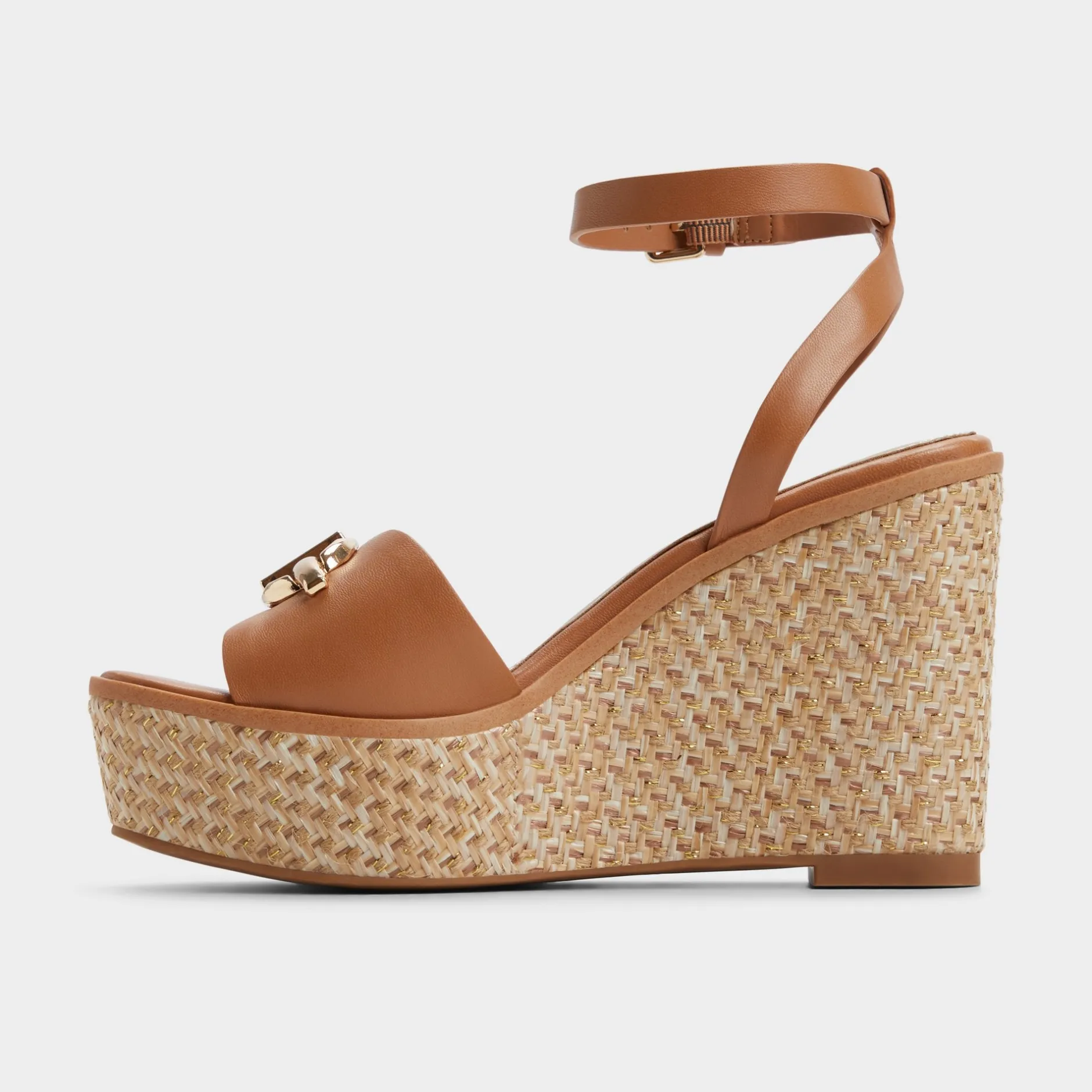 ALDO Wedge Sandals^Ybylin Medium Brown