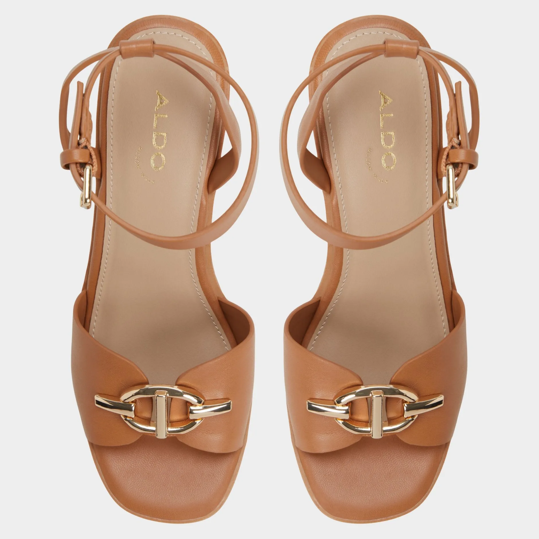 ALDO Wedge Sandals^Ybylin Medium Brown